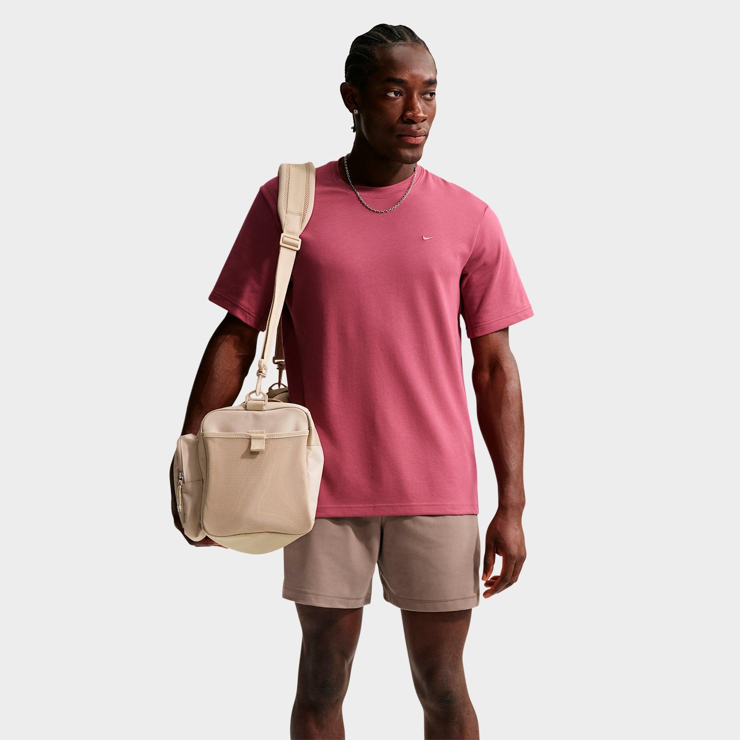 Nike Men's Dri-FIT Primary Versatile Top in Pink Smoke/Pink Smoke Size: 3XL Tall