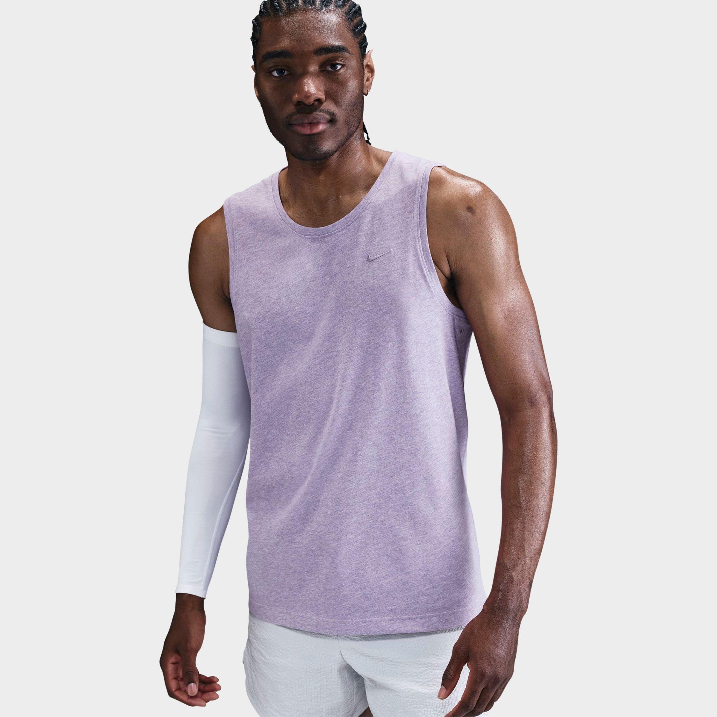 Nike Men's Dri-FIT Primary Versatile Tank Top in Hydrangeas/Heather/Hydrangeas Size: XS