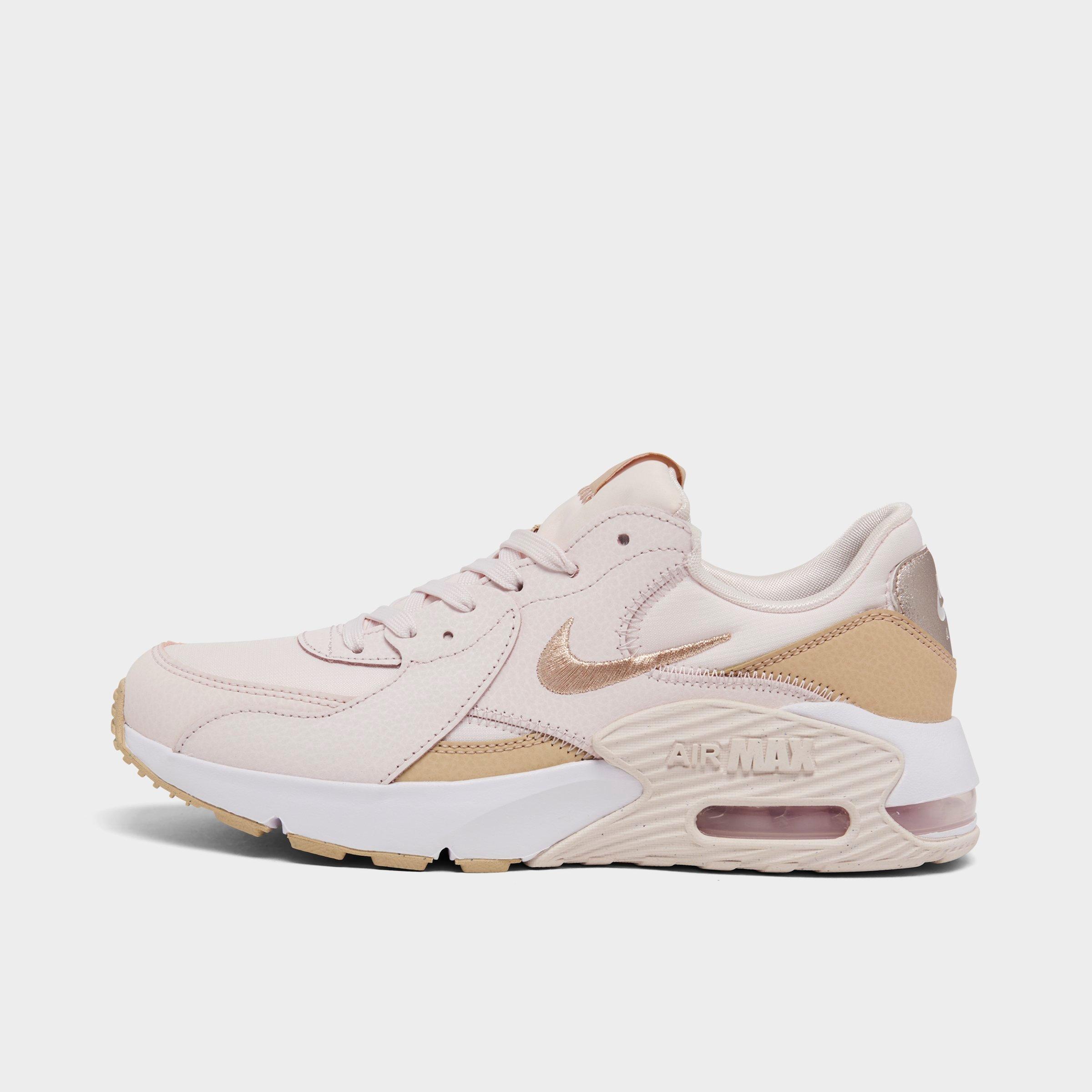 Shop Nike Women's Air Max Excee Casual Shoes In Light Soft Pink/white/shimmer