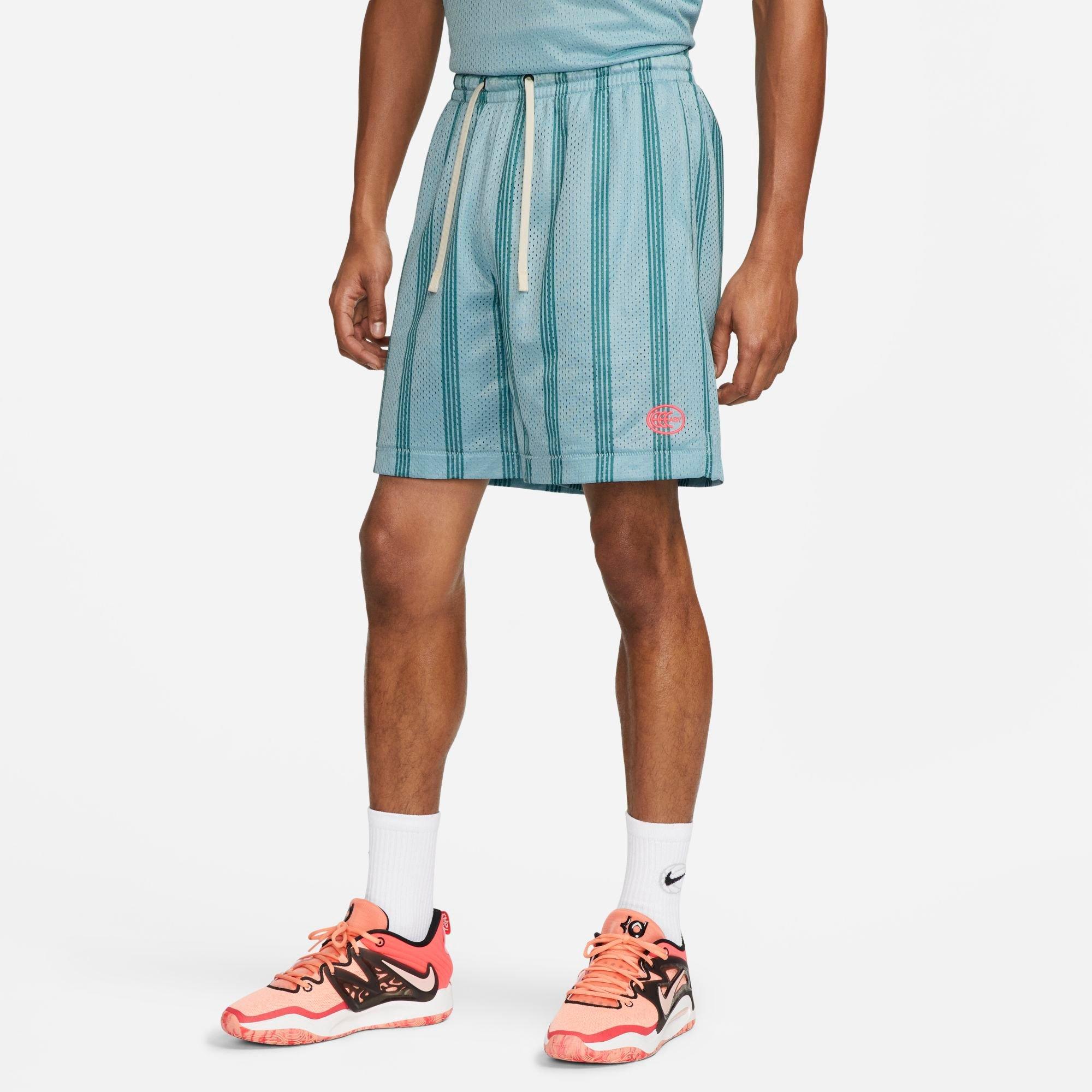 Shop Nike Men's Kevin Durant 8-inch Dri-fit Basketball Shorts In Ocean Bliss/pale Ivory/hot Punch