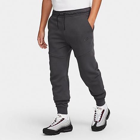 Nike Men's Tech Fleece Graphic Jogger Pants In Anthracite/anthracite