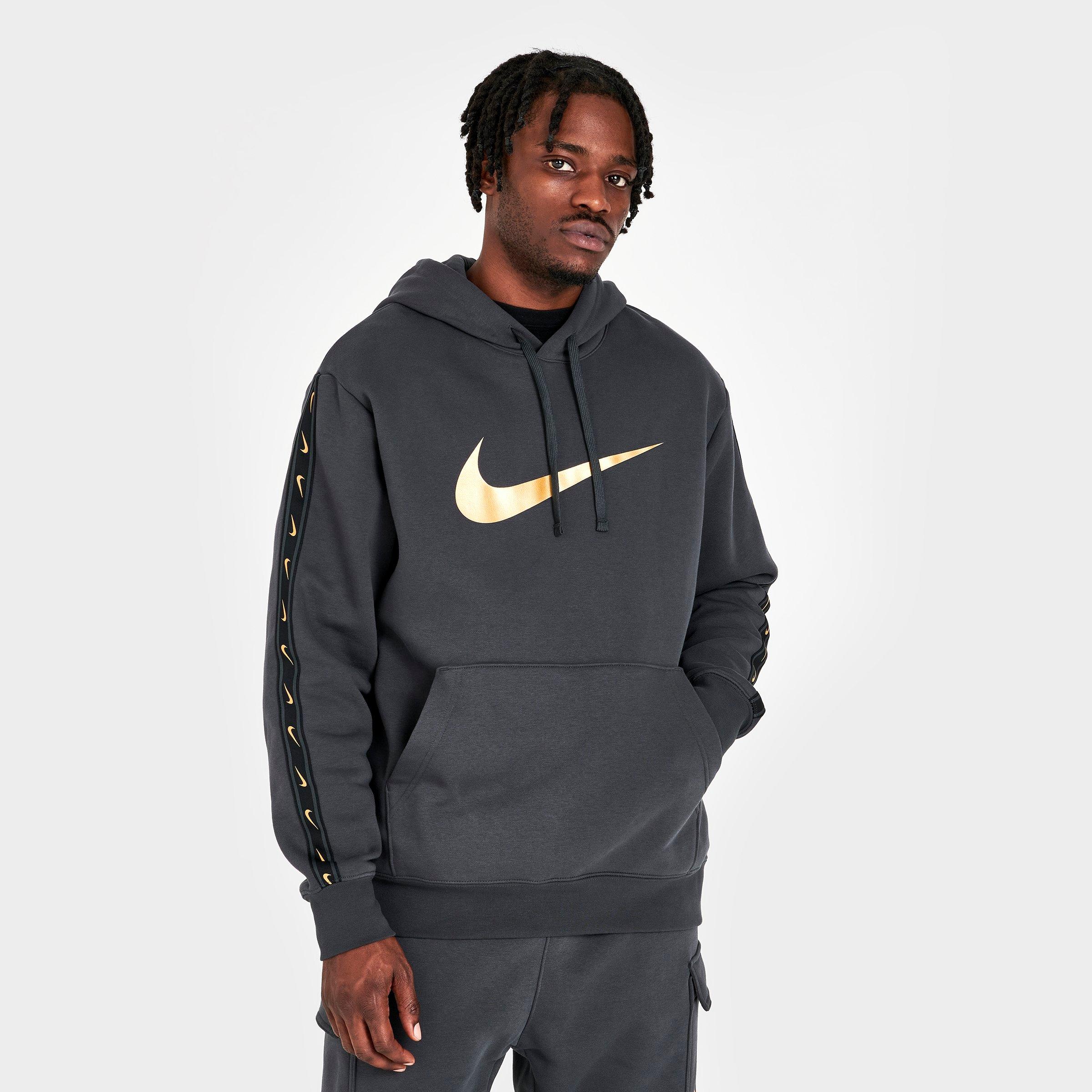 Nike gold cheap metallic hoodie