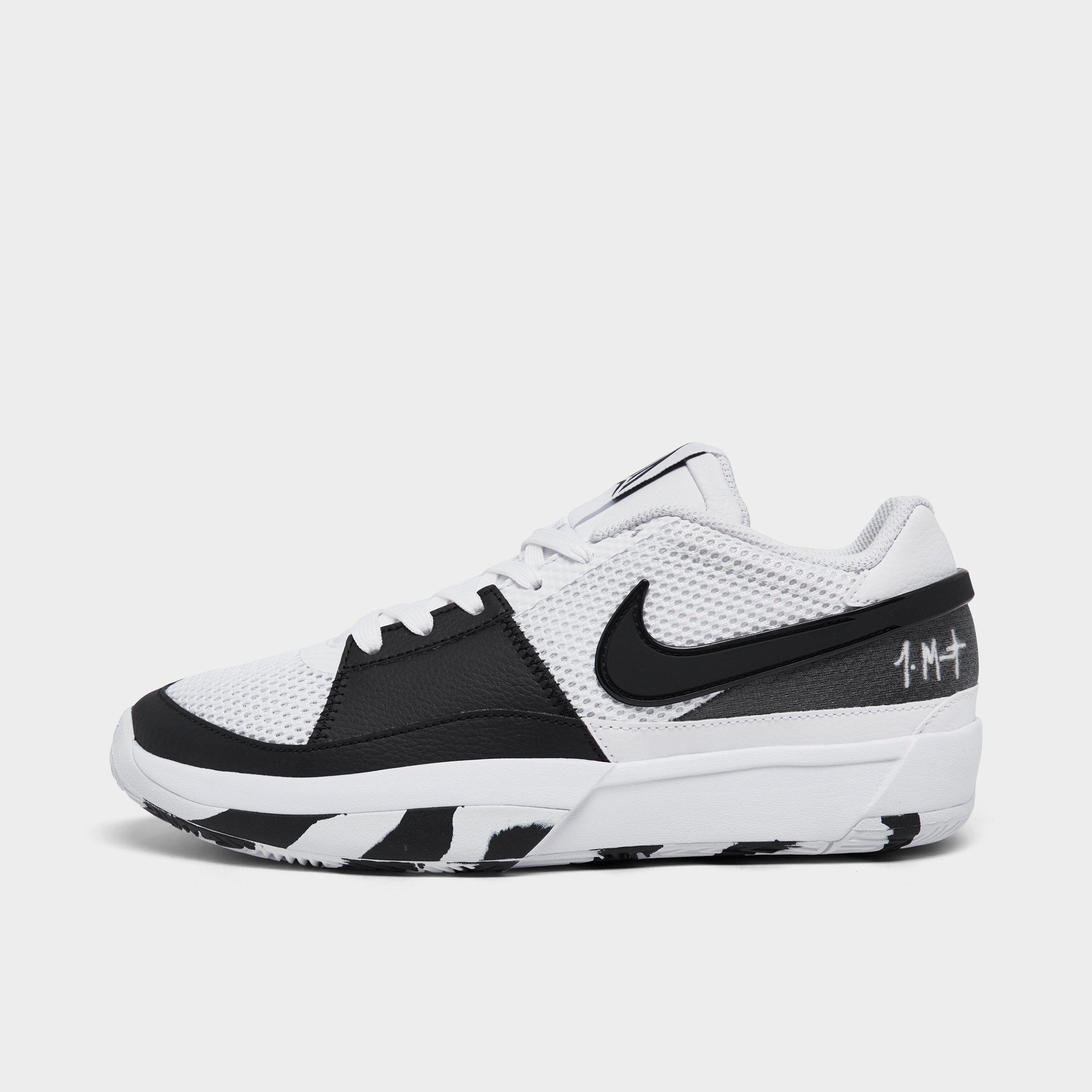 Nike Big Kids' Ja 1 Basketball Shoes (1y-7y) In White/black/white