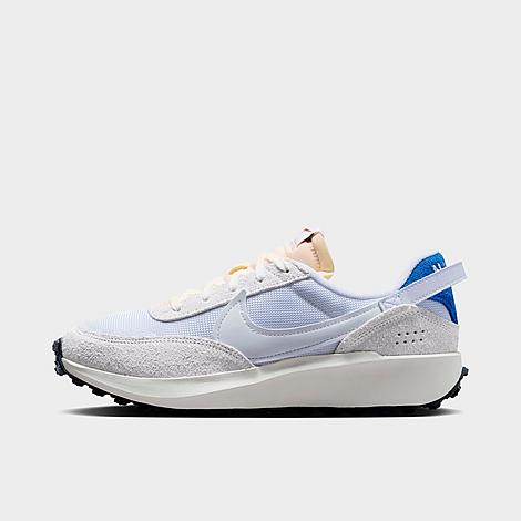 Nike Women's Waffle Debut Casual Shoes In Game Royal/summit White/white/sail