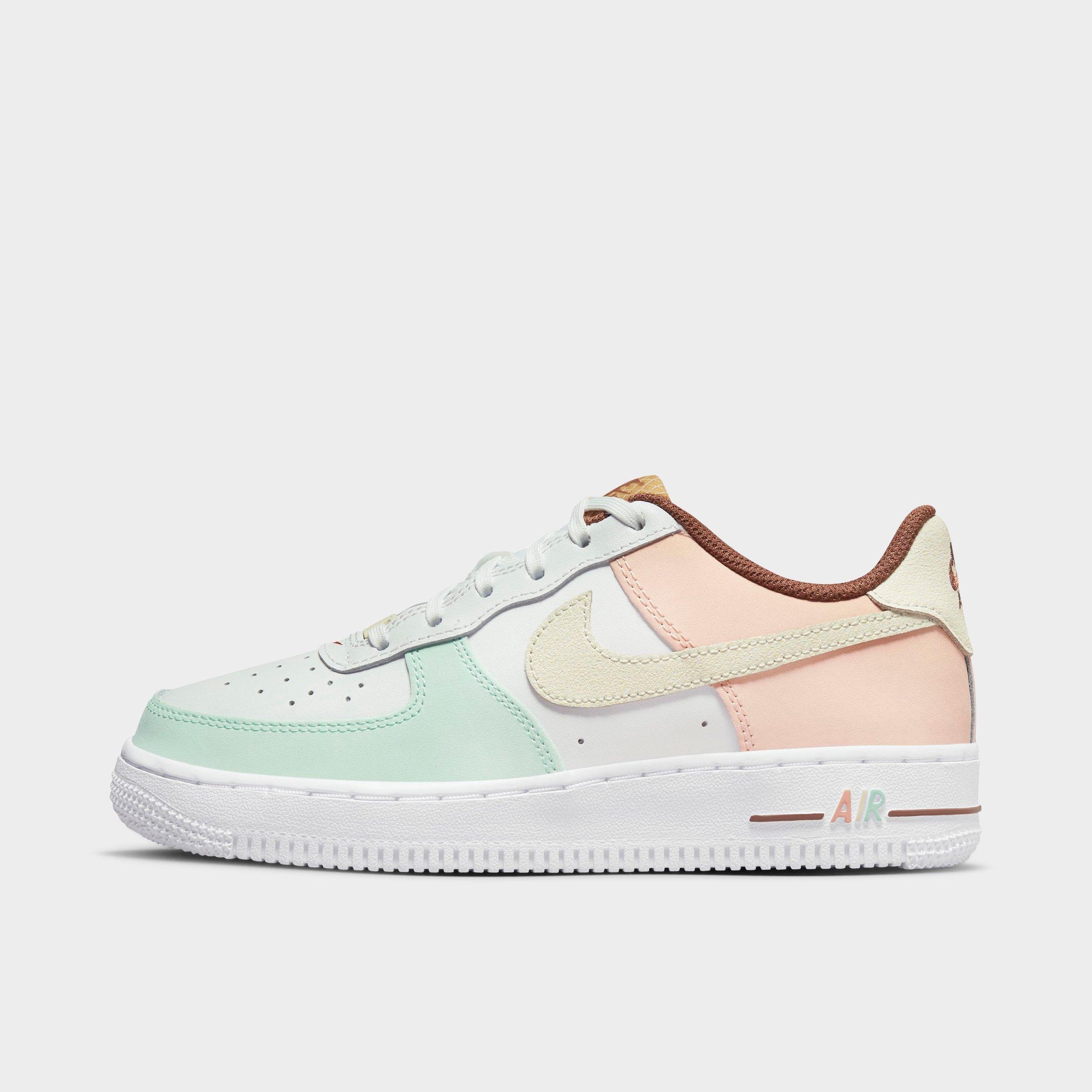 big kids nike air force 1 white