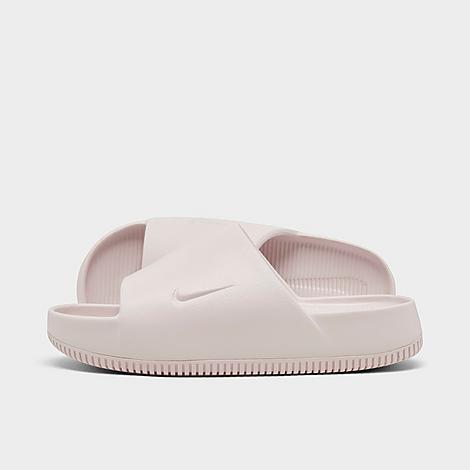 Nike Women's Calm Slide Sandals From Finish Line In Barely Rose/barely Rose