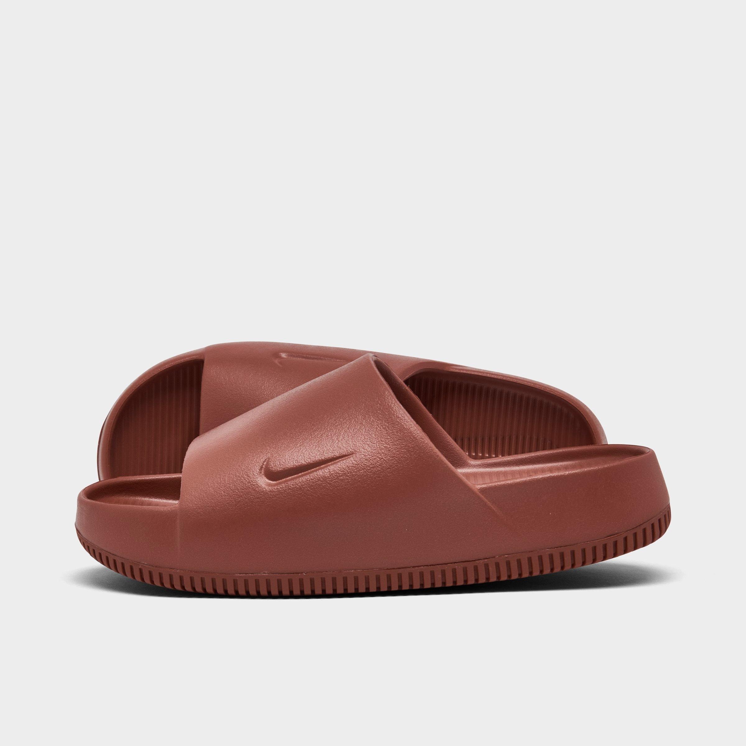 Nike Women's Calm Slide Sandals in Rugged Orange/Rugged Orange Size: 5.0