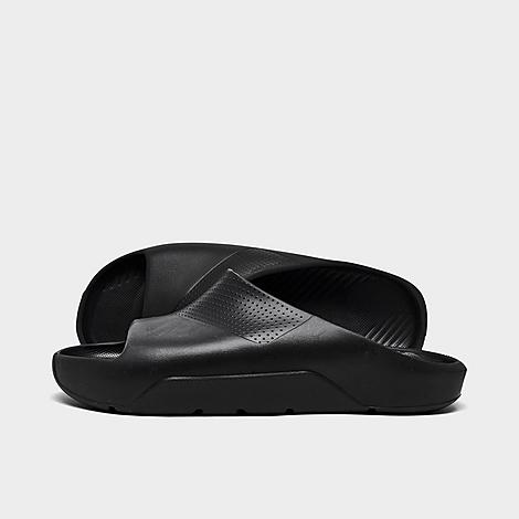 Nike Jordan Men's Post Slide Sandals In Black/black