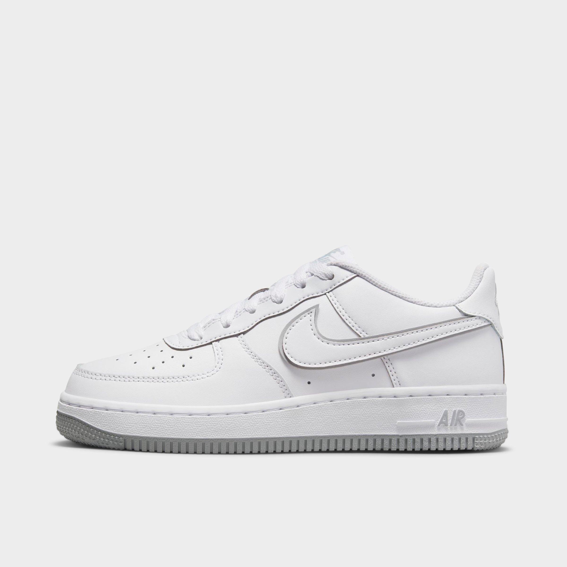 Nike Air Force 1 LV8 White/Green Abyss/Spring Green Toddler Boys' Shoes, Size: 4