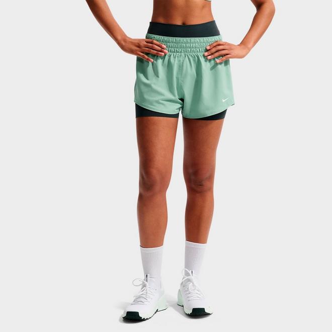 Women's Nike One Dri-FIT Mid-Rise 3" Brief-Lined Shorts
