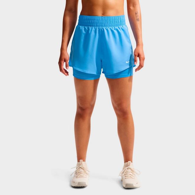 Women's Nike One Fitted Dri-FIT High-Waisted 3-Inch 2-in-1 Shorts