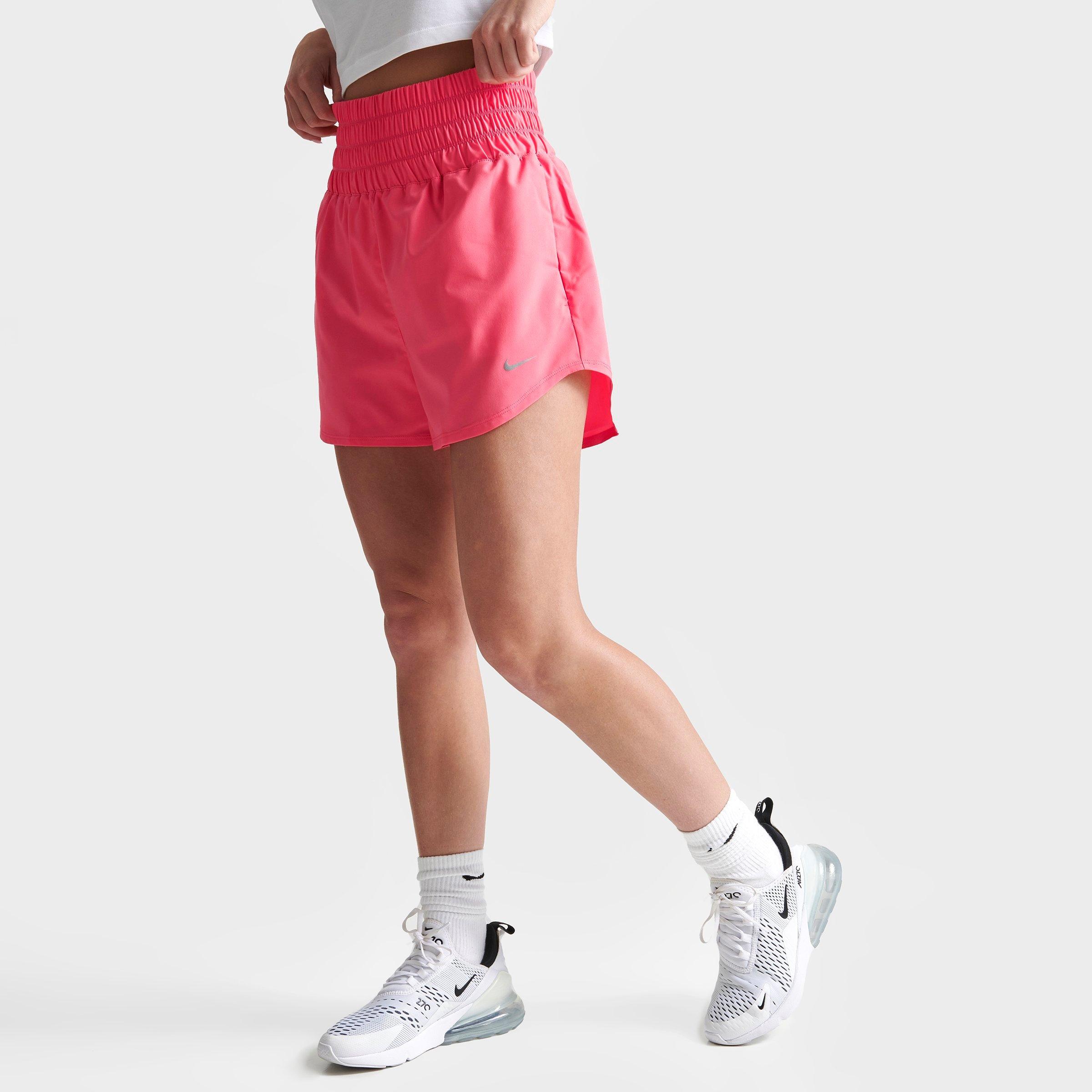 Nike Dri-fit Ultra High Waist 3-inch Brief-lined Shorts In Sea Coral 