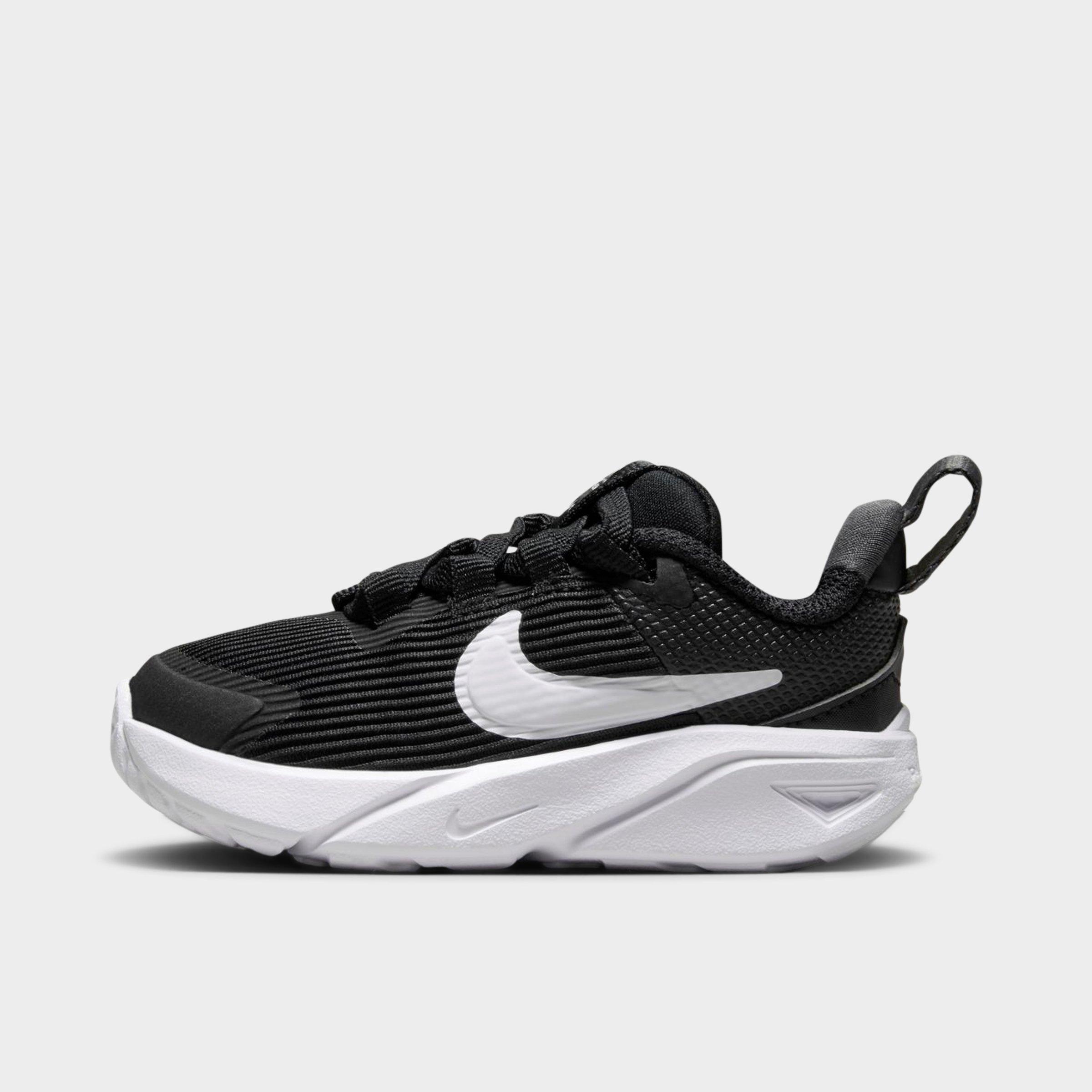 Nike Kids Toddler Star Runner 4 Running Shoes in Black/Anthracite/White Size: 2.0