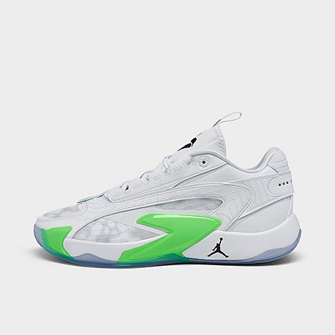 Nike Jordan Luka 2 Basketball Shoes In White/black/green Strike