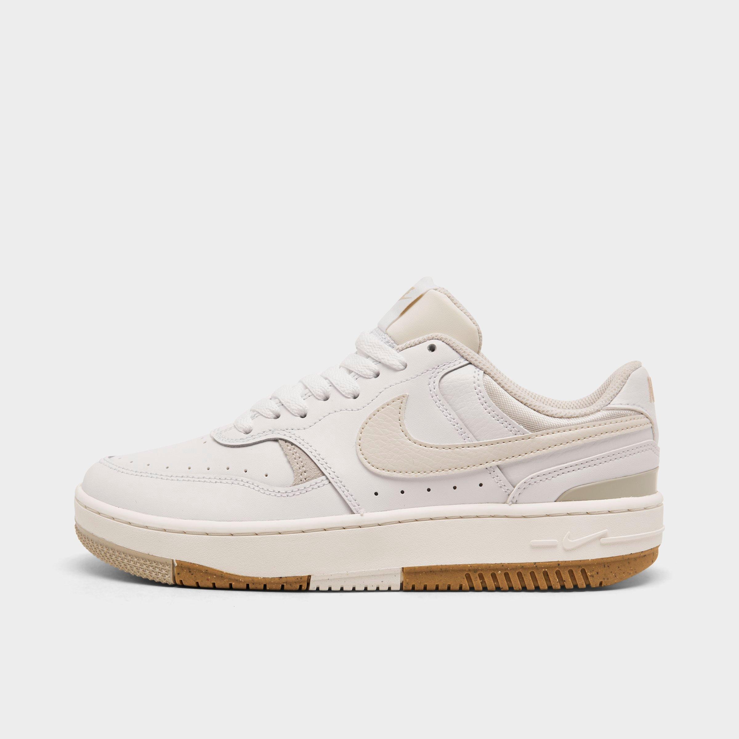 Nike Women's Gamma Force Casual Sneakers From Finish Line In White/phantom/light Bone/sanddrift/gum