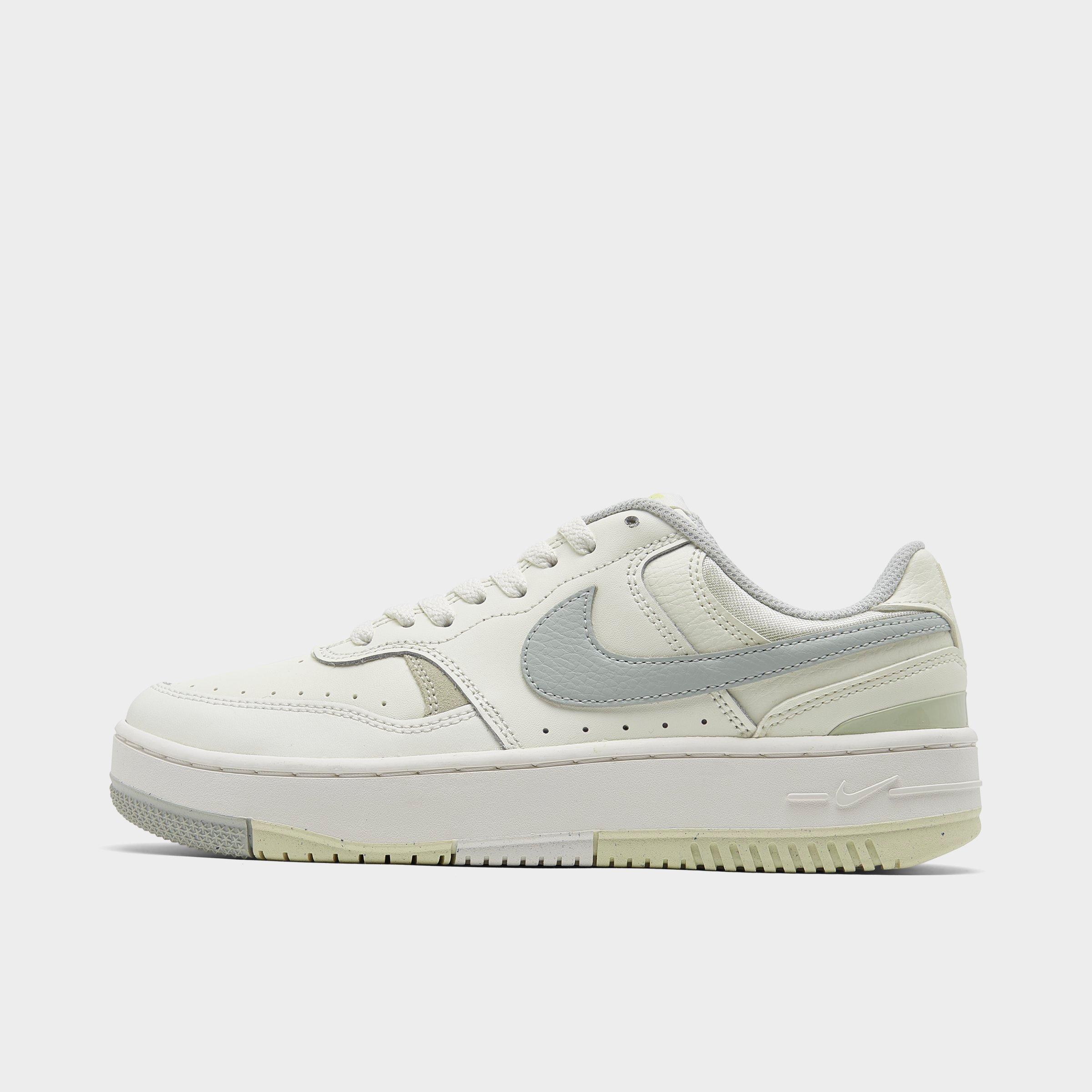Nike Women's Gamma Force Casual Sneakers From Finish Line In Sail/light Silver/sea Glass/coconut Milk