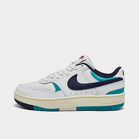 Shop Nike Women's Gamma Force Casual Shoes In Dusty Cactus/white/coconut Milk/midnight Navy