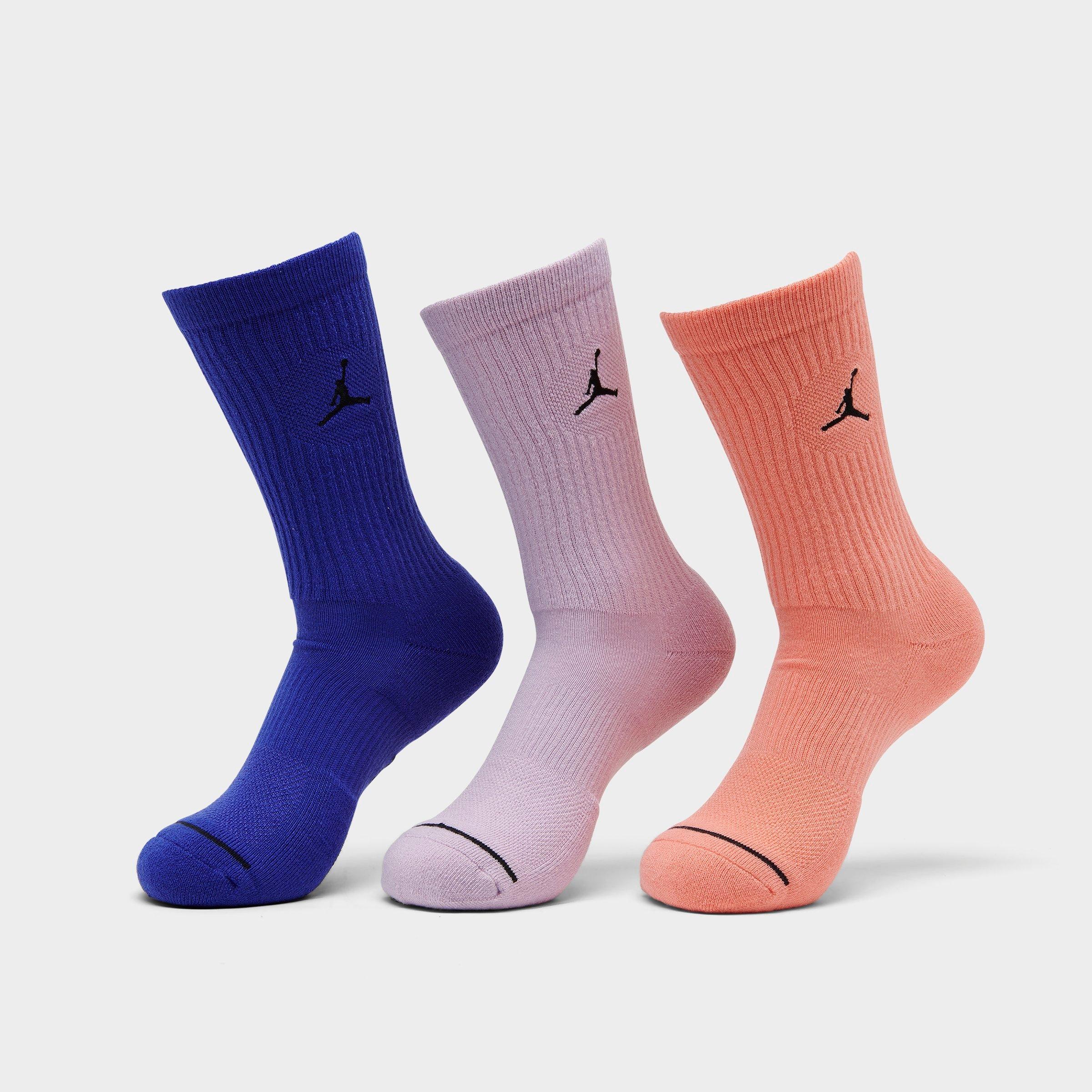 Nike Jordan Men's Everyday Crew Socks (3-pack) In Multicolor