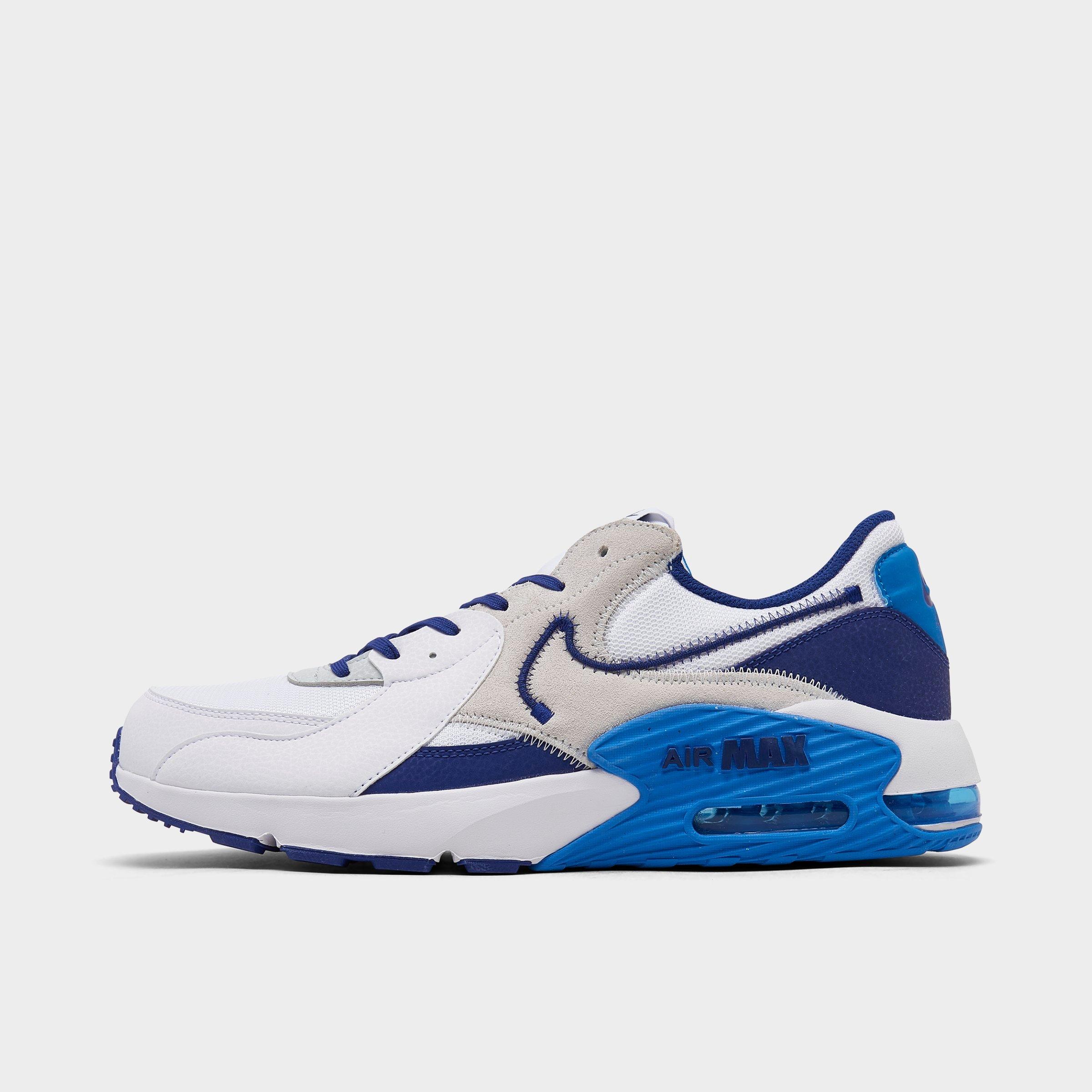 Nike Air Max Excee Sneaker In White/photo Blue/photon Dust/deep Royal Blue