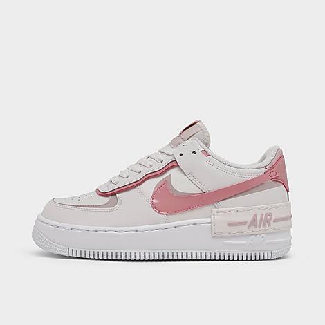Nike Women's Air Force 1 Shadow Casual Shoes In Phantom/red Stardust/pink Oxford/white