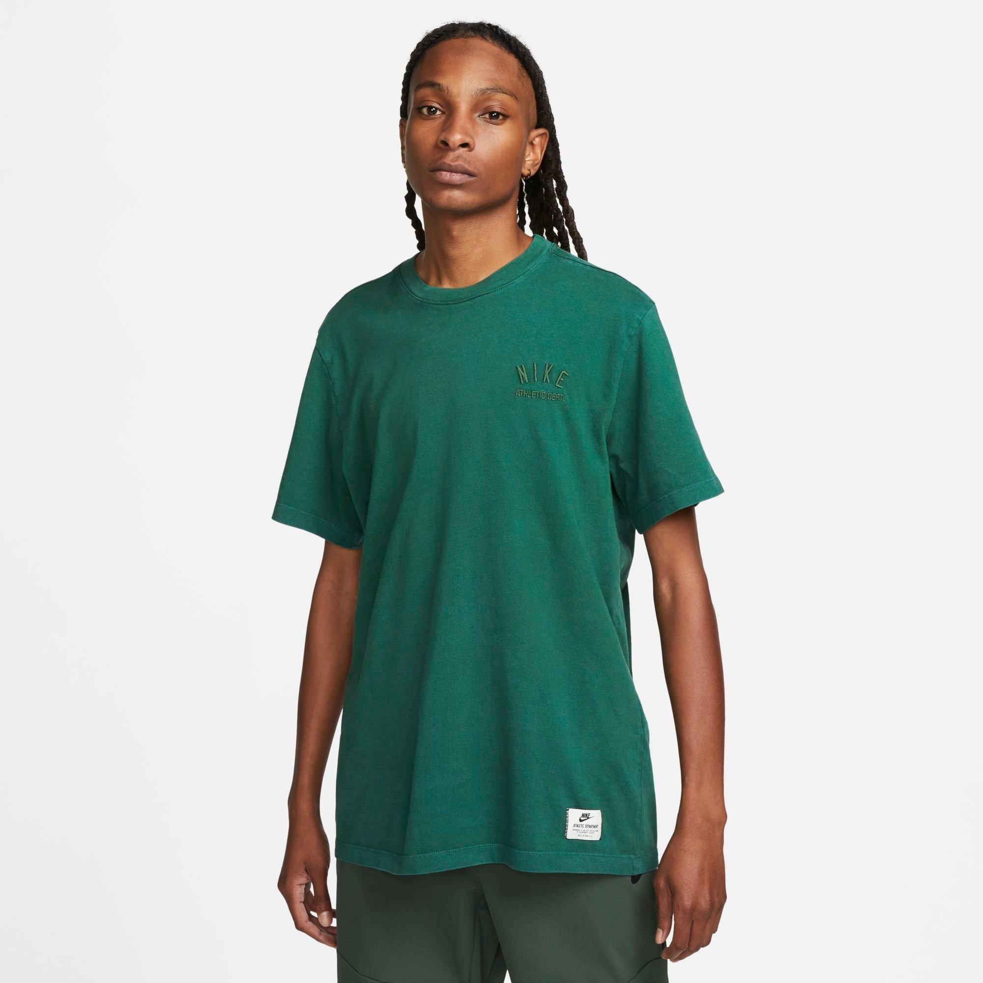 Nike Men's Sportswear Athletic Department T-shirt In Gorge Green