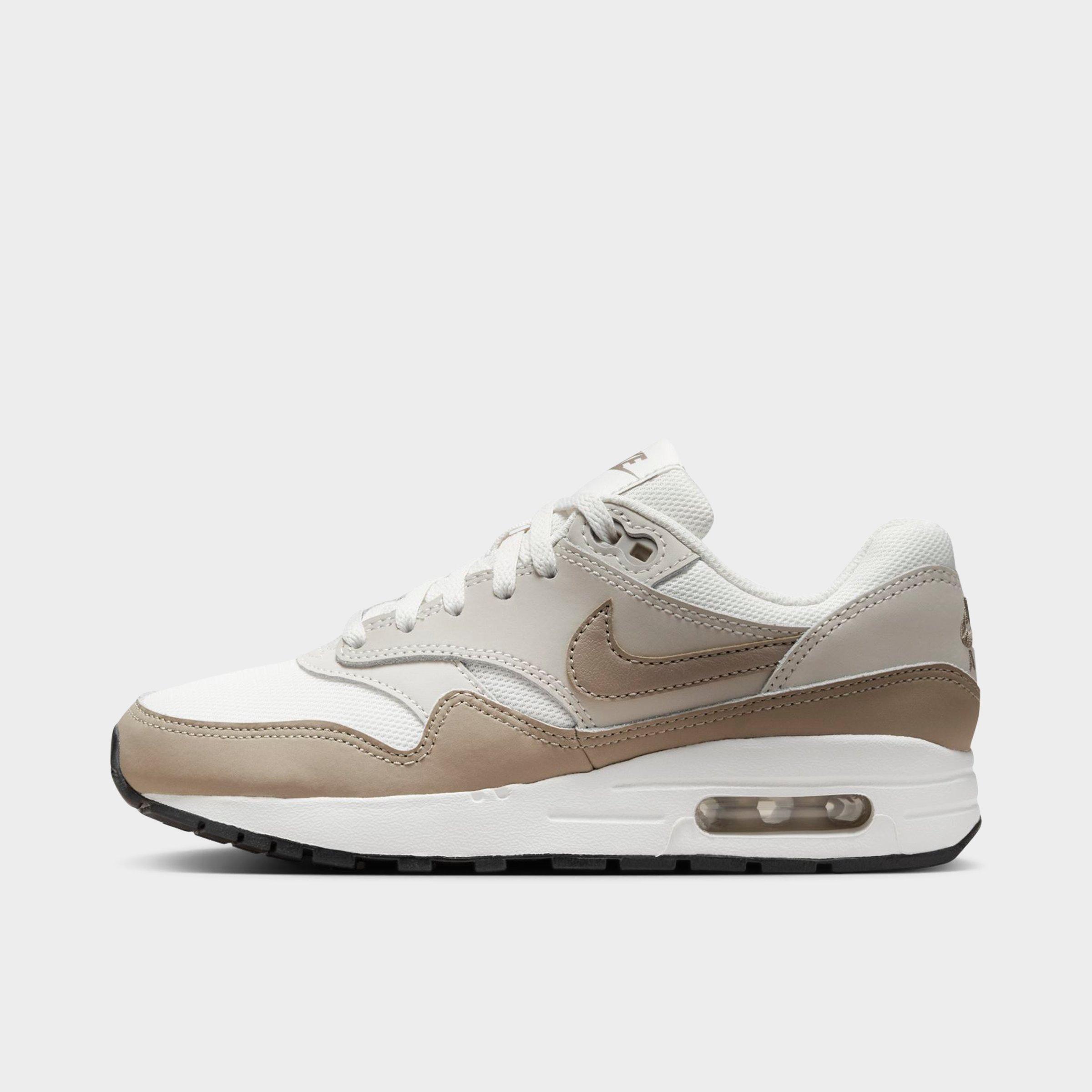 Nike Big Kids' Air Max 1 Casual Shoes (1y-7y) In Phantom/light Orewood Brown/black/khaki
