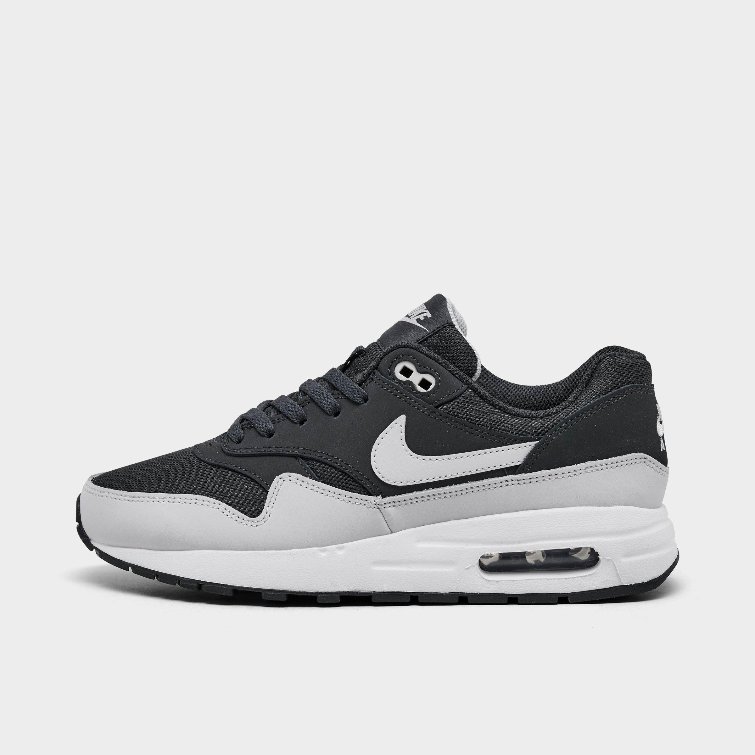 Nike Big Kids Air Max Casual Shoes (Y-7Y) in Off Noir/White/Black Size: 1