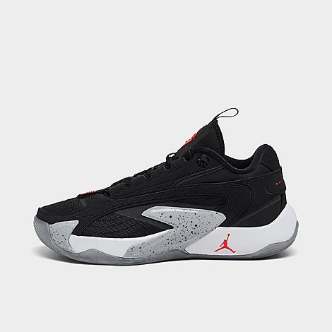 Nike Jordan Big Kids' Jordan Luka 2 Basketball Shoes In Black/bright Crimson/wolf Grey/white