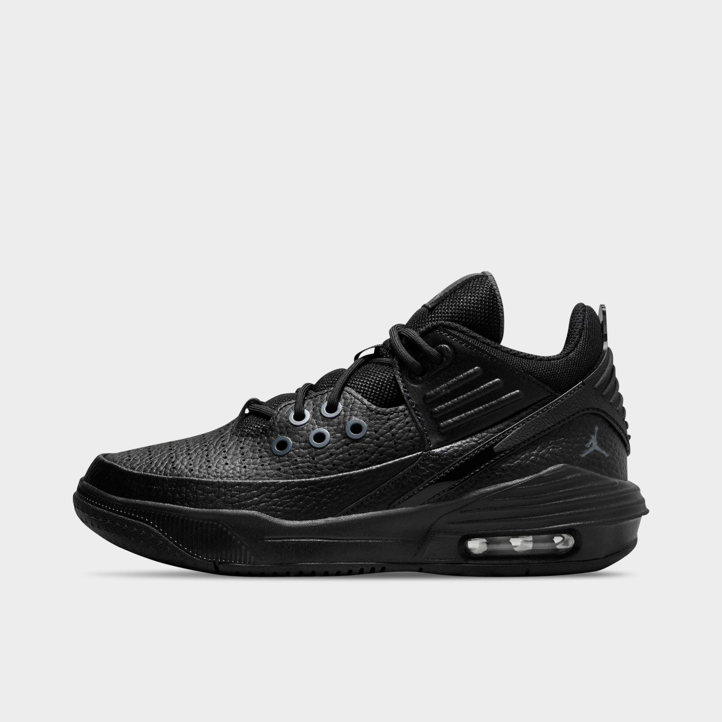 Nike Jordan Big Kids' Jordan Max Aura 5 Basketball Shoes In Black/black/anthracite