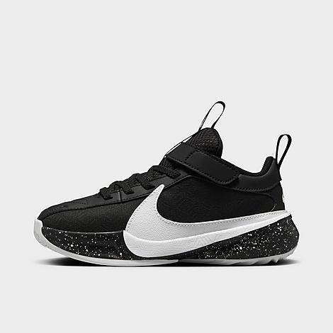 Nike Big Kids' Freak 5 Se Basketball Shoes In Black/metallic Silver/white