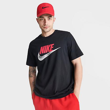 Nike Men's Sportswear Future Futura Logo T-shirt In Black