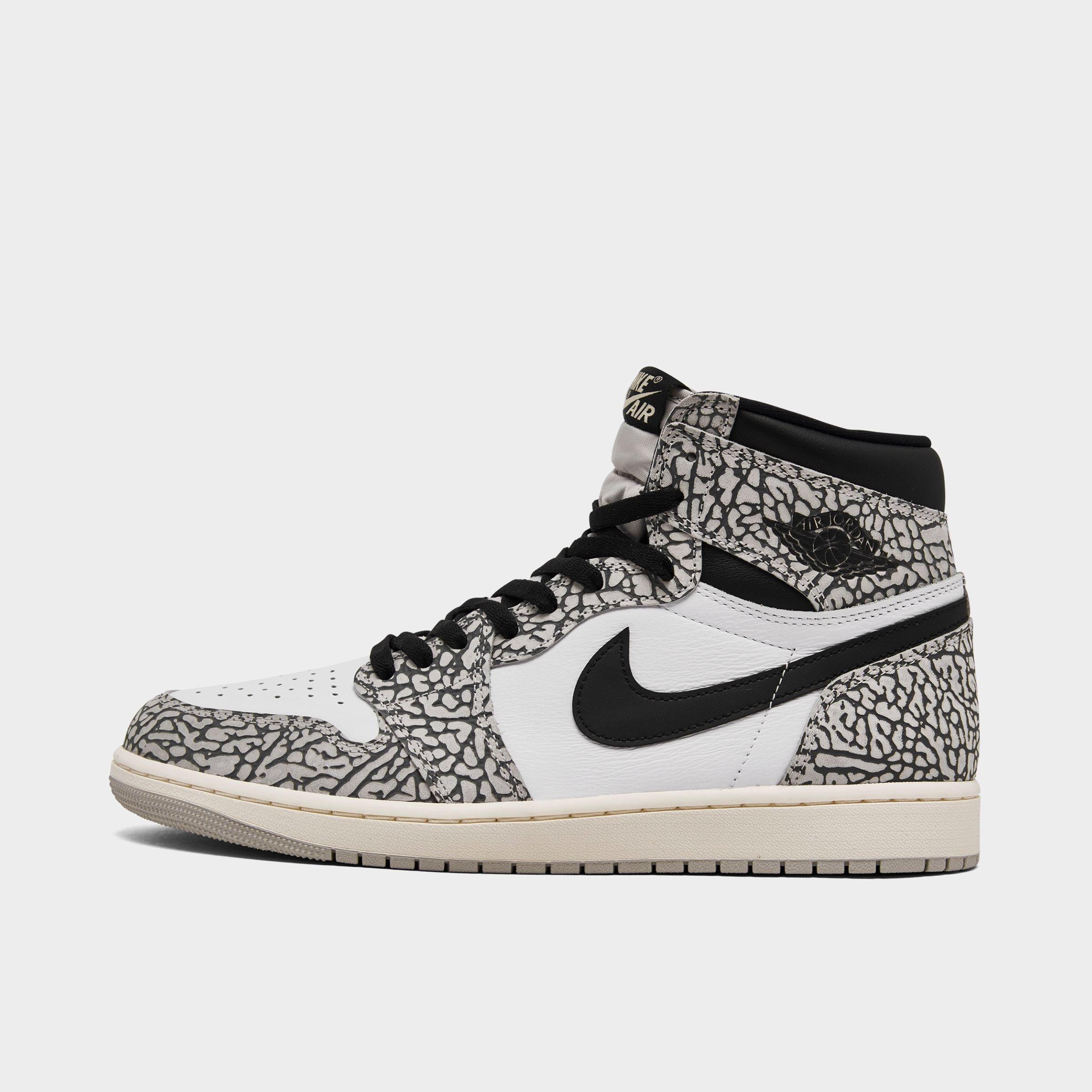 Nike Air Jordan 1 Retro High Og Sneakers Tech Grey / Muslin In Tech Grey/muslin/black/white