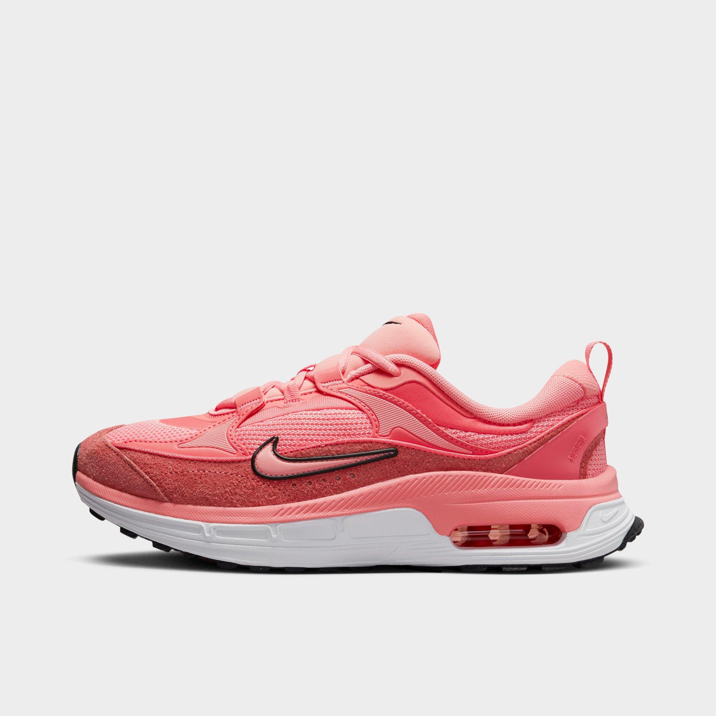 Nike Women's Air Max Bliss Shoes In Sea Coral/black/white/coral Chalk