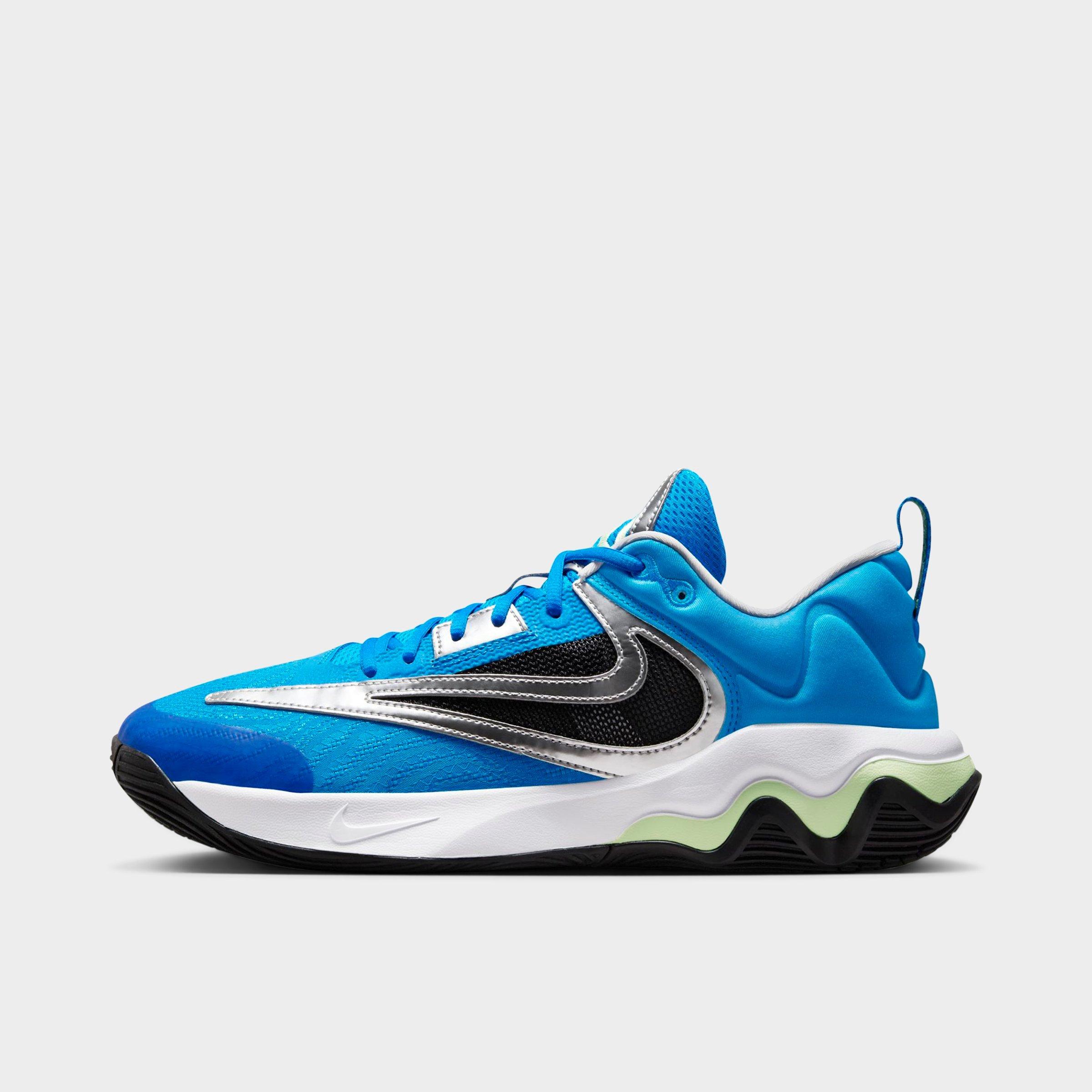 Shop Nike Giannis Immortality 3 Basketball Shoes In Photo Blue/barely Volt/white/black