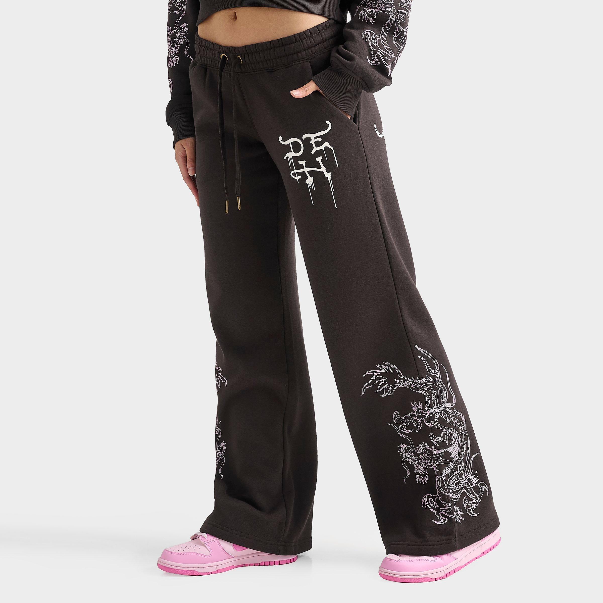 Ed Hardy Women's Leopard Rhinestone Pants