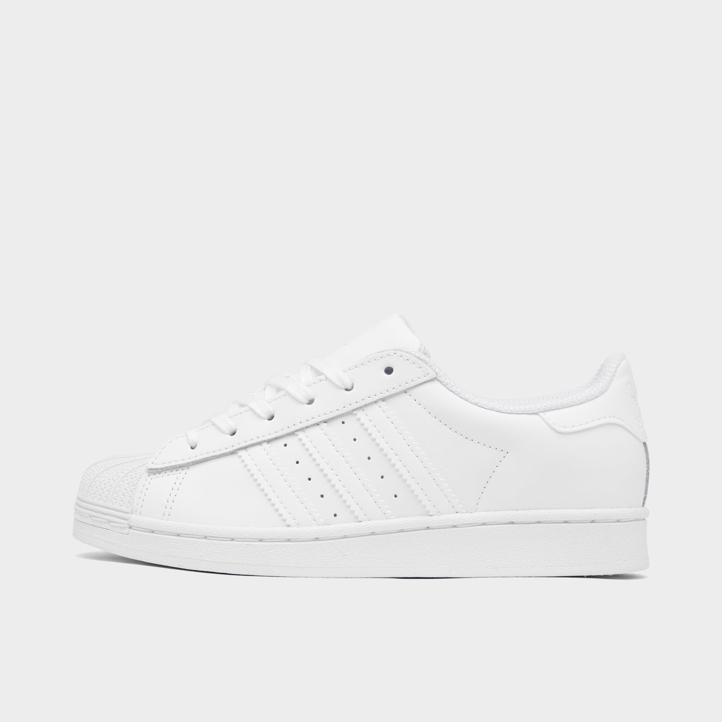 Shop Adidas Originals Adidas Little Kids' Originals Superstar Casual Shoes In White