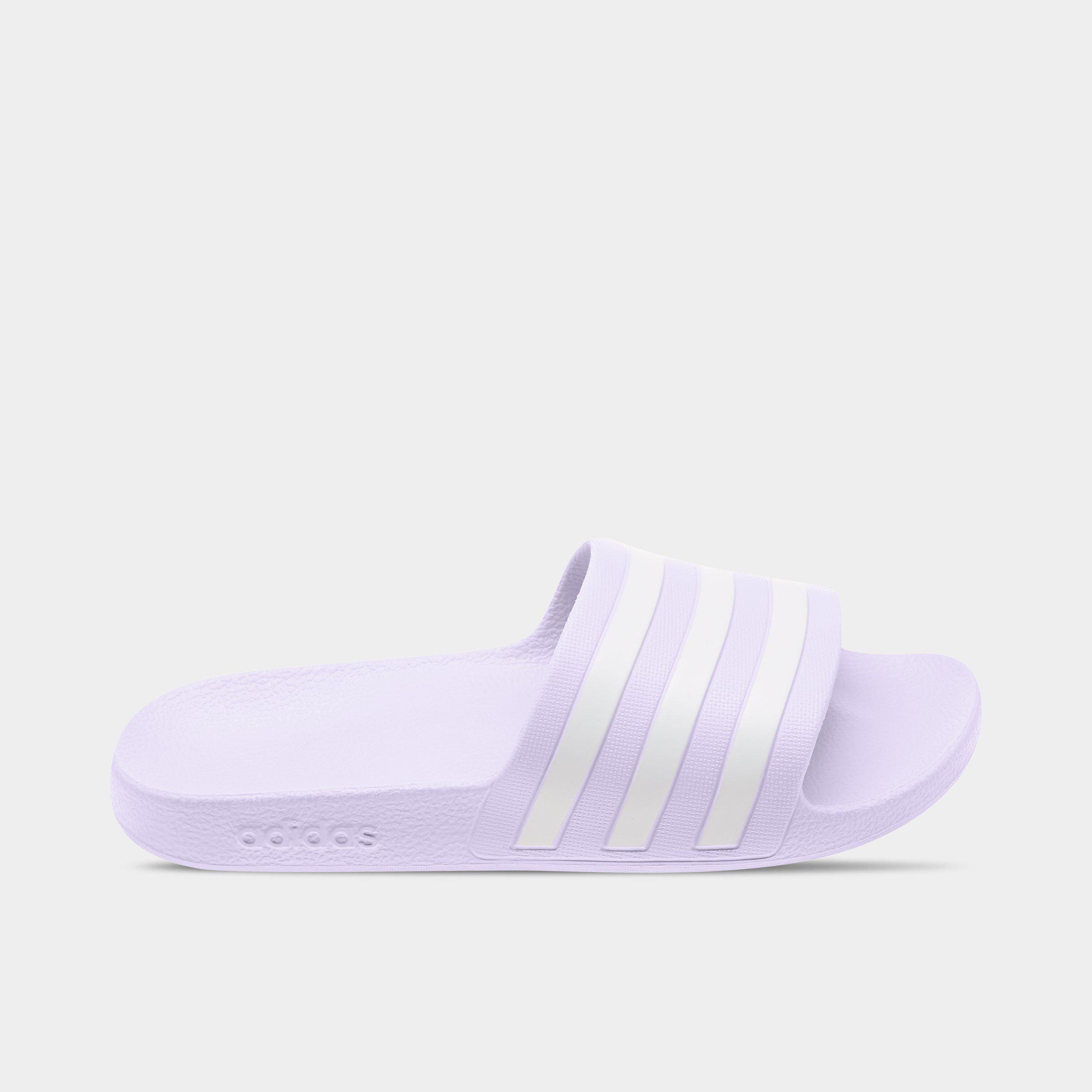 adidas sandals purple