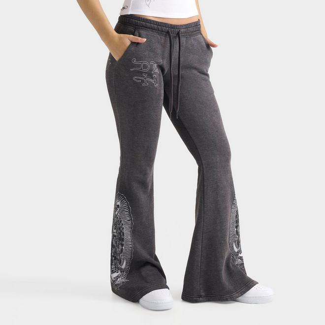 Women's Ed Hardy Mary Fleece Flare Pants