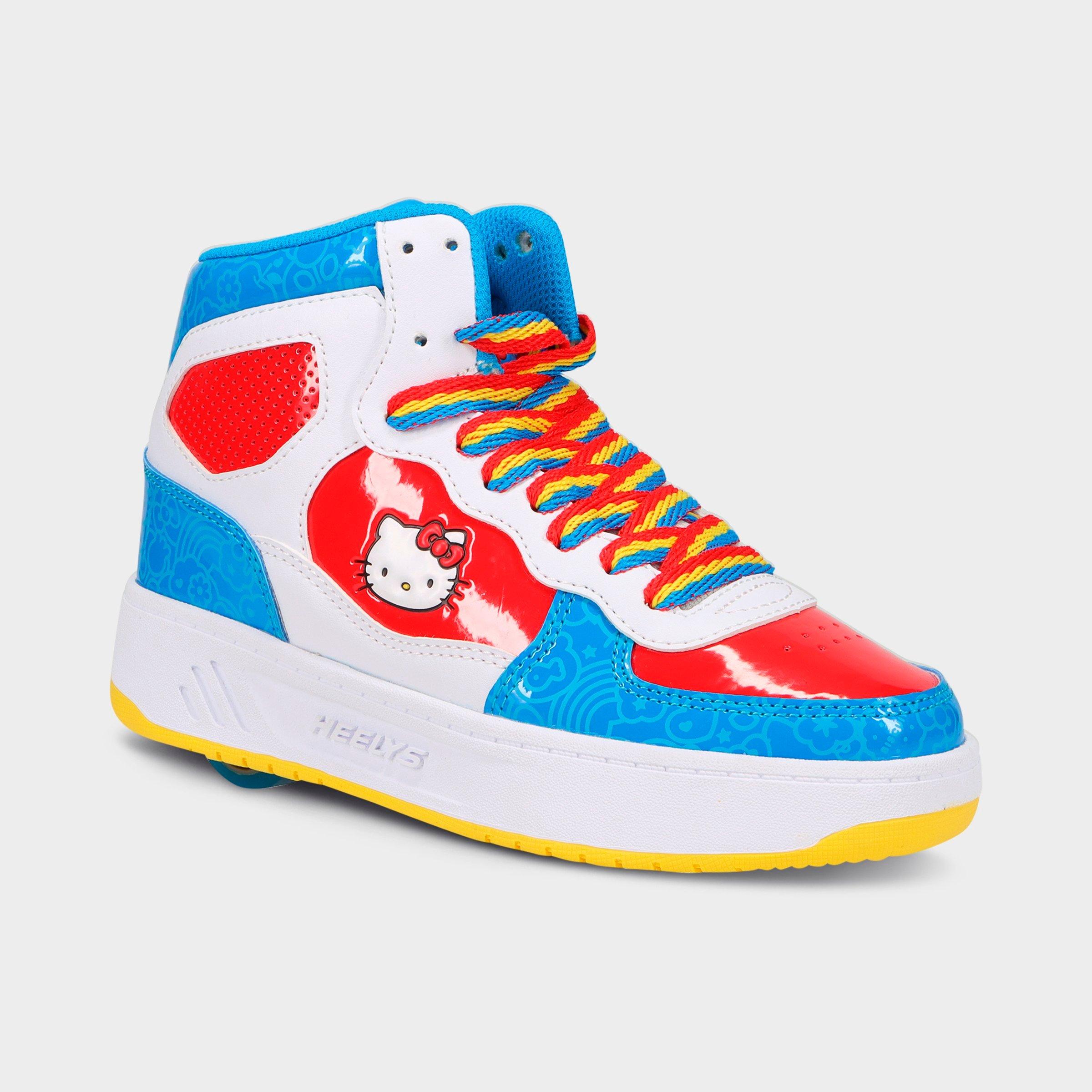 Shop Heelys Girls' Little Kids' X Hello Kitty Rezerve Ex Casual Shoes In Blue/white/red/yellow