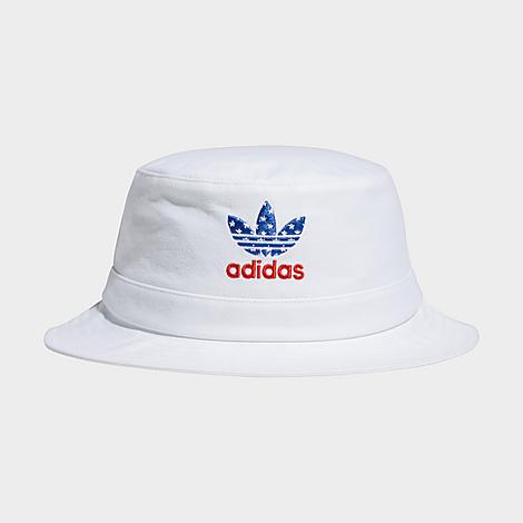 Adidas Originals Americana Bucket Hat In White