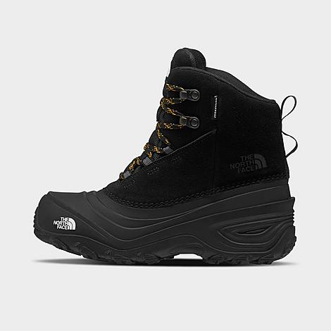 The North Face Inc Little Kids' Chilkat V Lace Waterproof Boots In Tnf Black/tnf Black