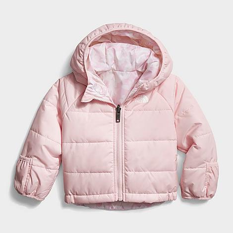 The North Face Babies'  Inc Infant Perrito Reversible Jacket Size 6 M Polyester In Purdy Pink