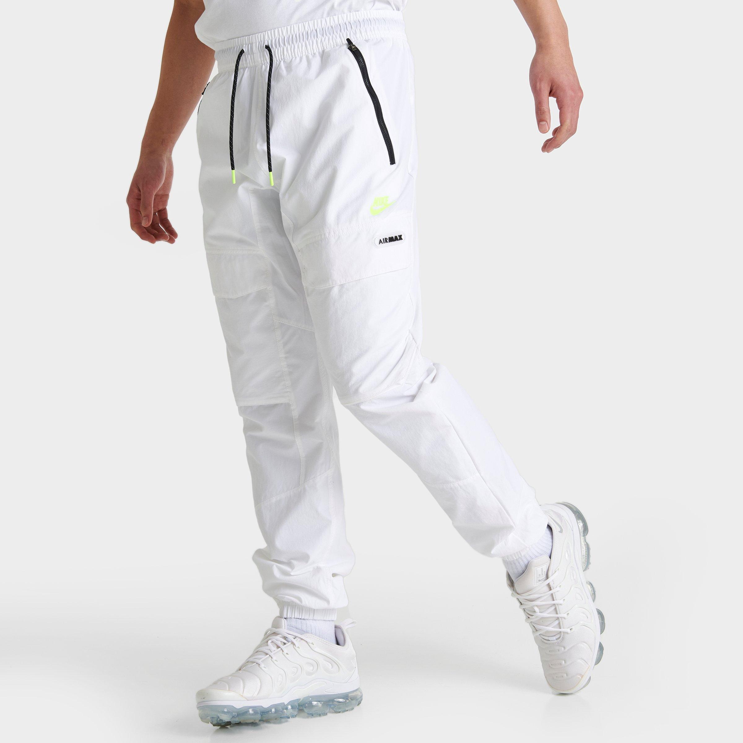 Nike Men's Max Woven Cargo White/black/volt | ModeSens