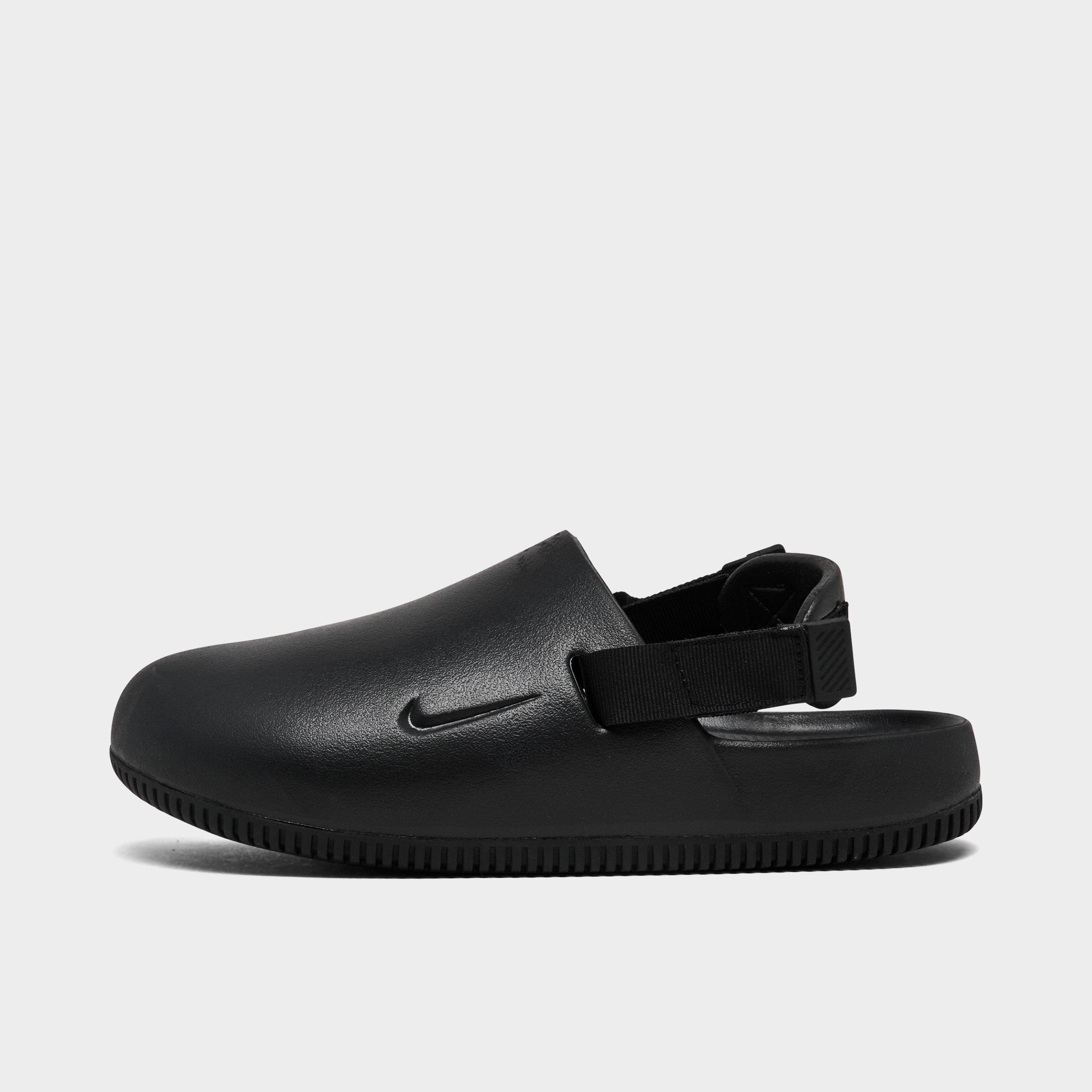 Nike Women's Calm Mules In Black/black 