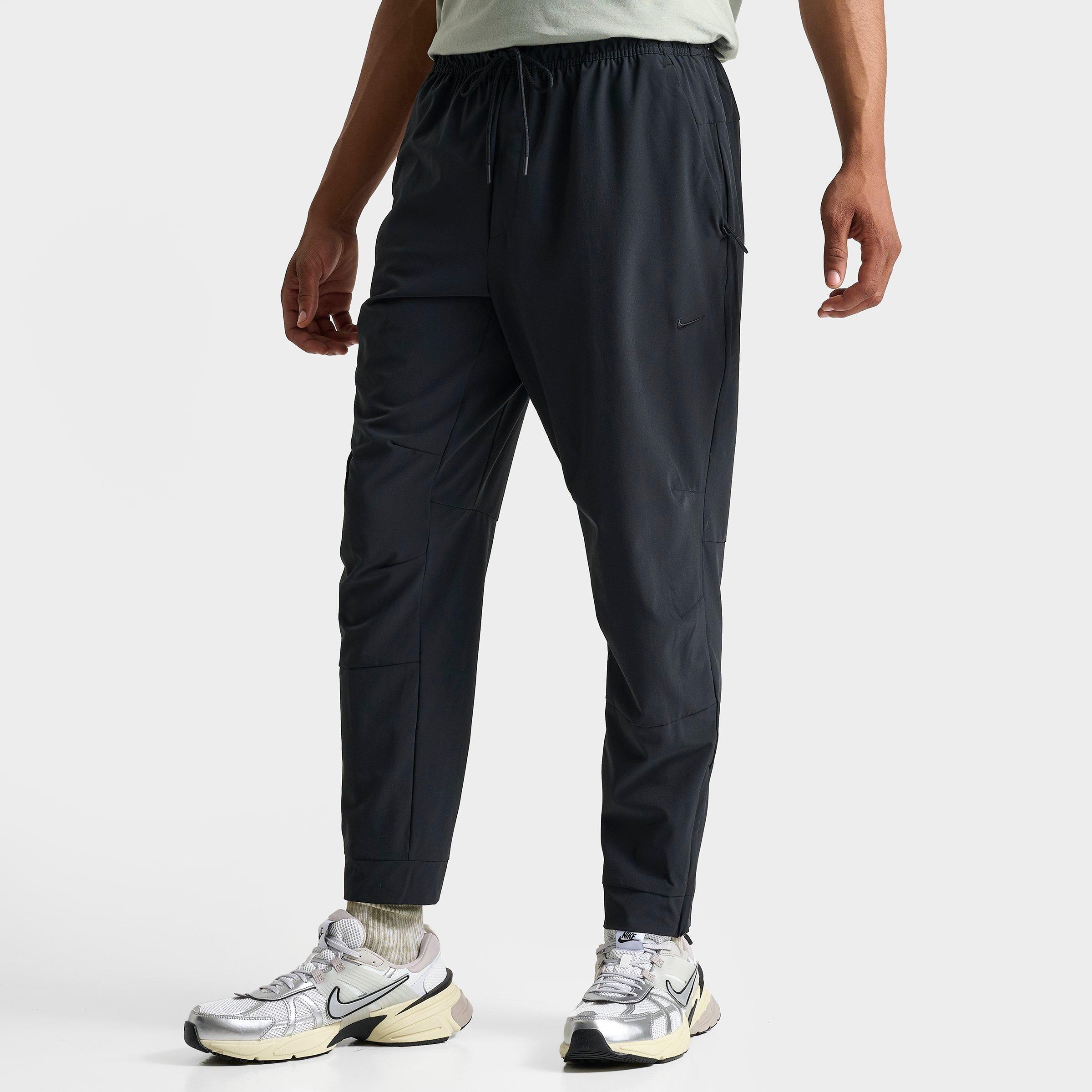 Nike Men's Dri-fit Unlimited Tapered Leg Versatile Training Pants In Black/black/black