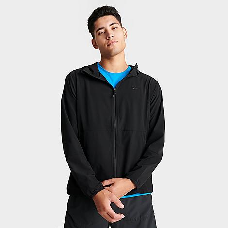 Nike Men's Unlimited Water-repellent Hooded Versatile Jacket In Black