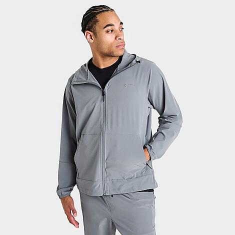 Nike Men's Repel Unlimited Water-repellent Hooded Versatile Jacket In Smoke Grey/black/smoke Grey