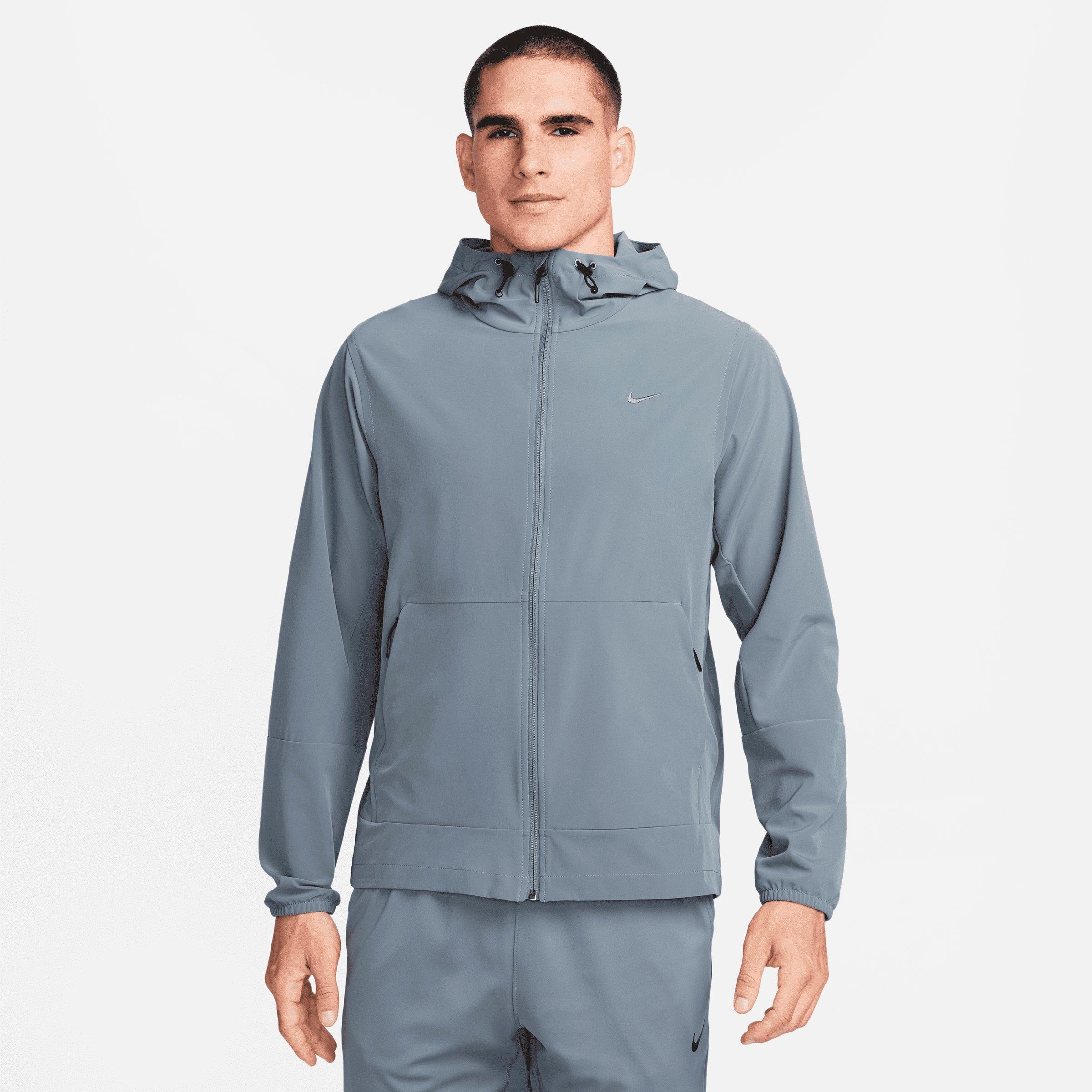 Nike Men's Repel Unlimited Water-repellent Hooded Versatile Jacket In Smoke Grey/black/smoke Grey