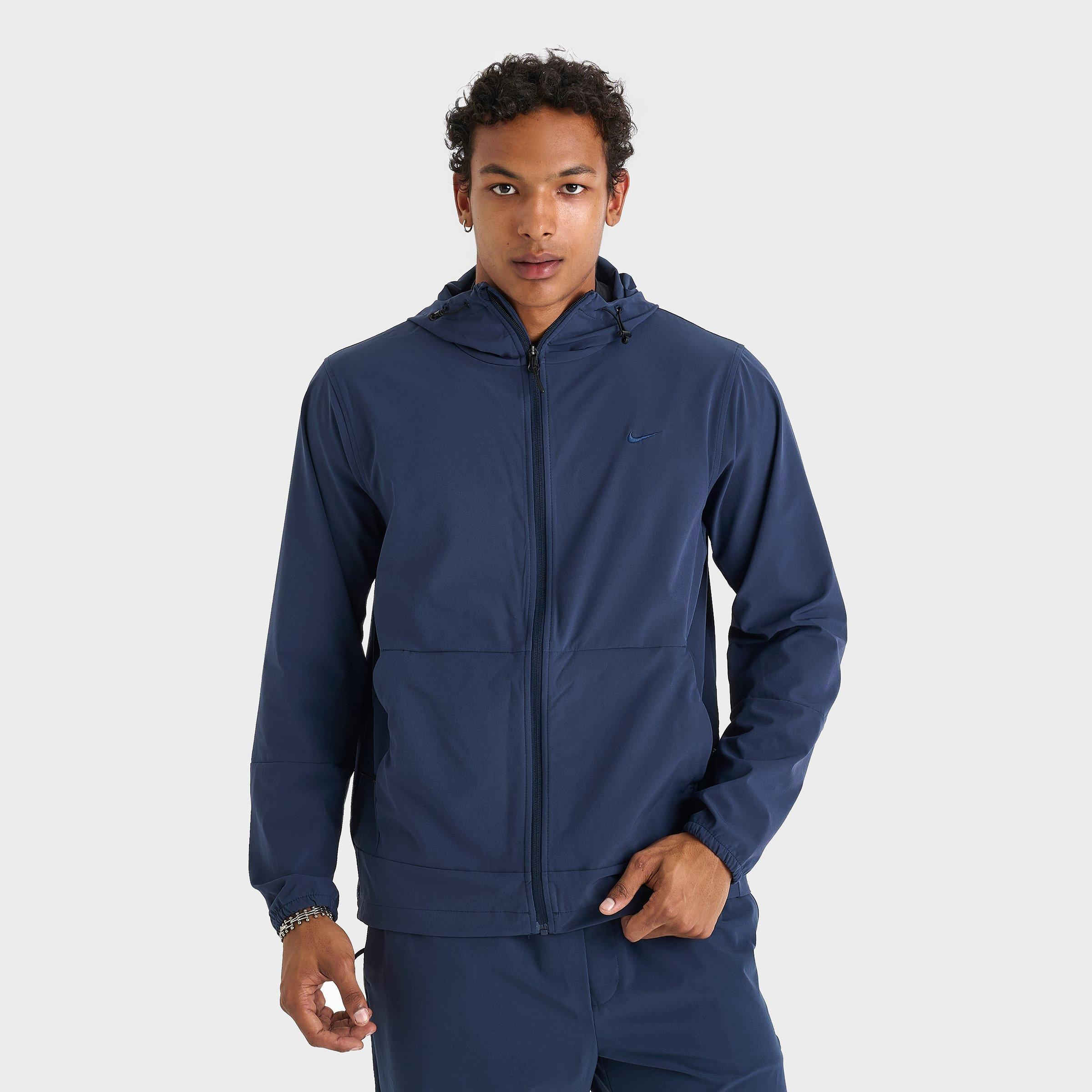 Nike Men's Repel Unlimited Water-repellent Hooded Versatile Jacket In Obsidian/black/obsidian