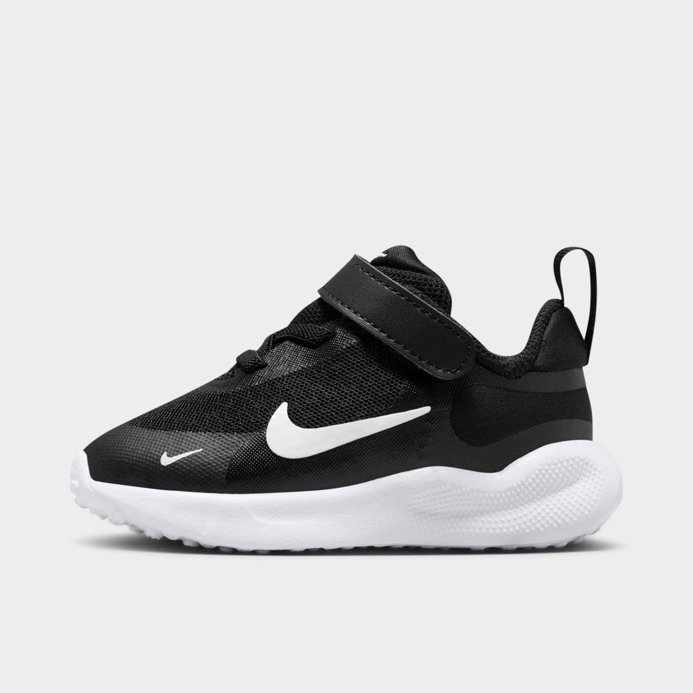 UPC 196969498368 product image for Nike Kids' Toddler Revolution 7 Stretch Lace Running Shoes in Black/Black Size 7 | upcitemdb.com